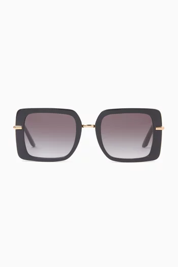 Square Sunglasses in Acetate