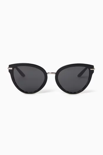 Cat-eye Sunglasses in Acetate