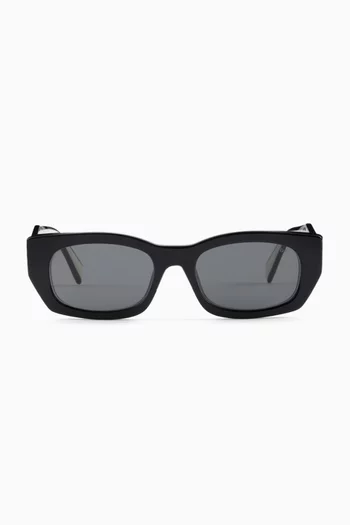 Rectangular Sunglasses in Acetate