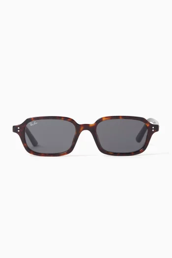 Zuri Bio-based Rectangular Sunglasses