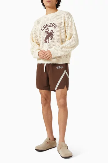 Running Shorts in Nylon
