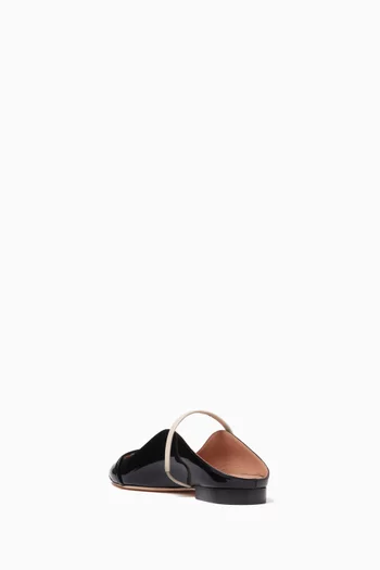 Maureen Mules in Patent Leather