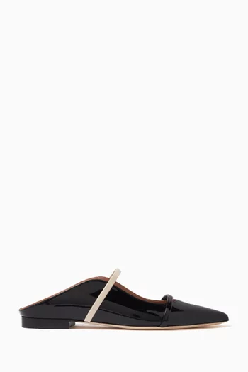Maureen Mules in Patent Leather
