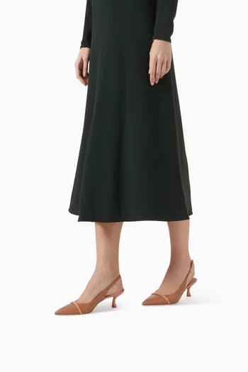 Jama 45 Slingback Pumps in Nappa Leather
