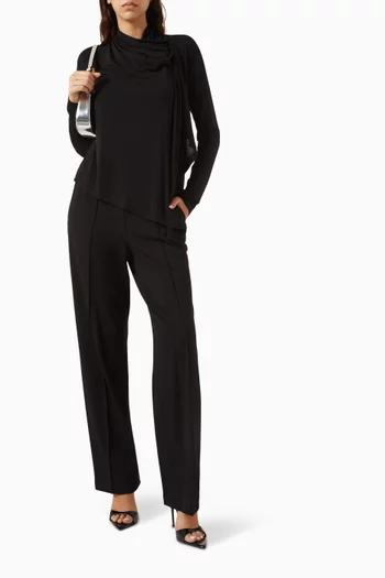 Scarf Top in Lyocell Jersey