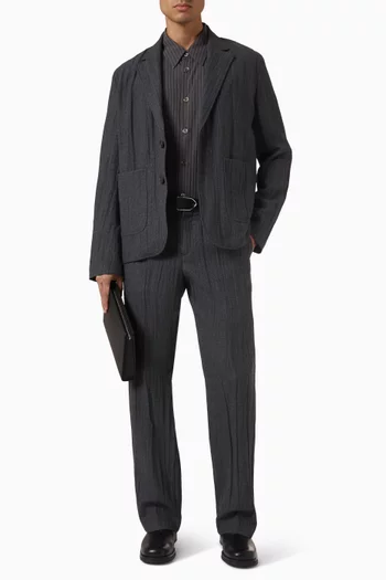 Beyond Shirt in Viscose-blend