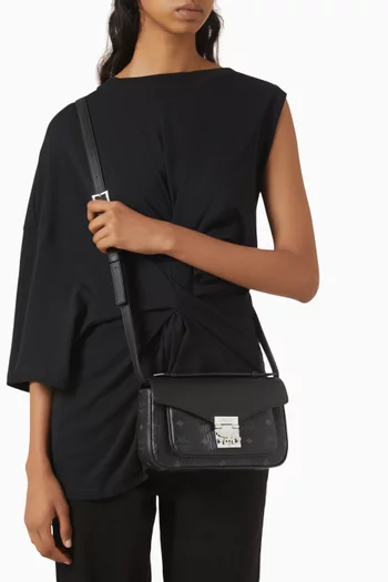 Medium Tracy Crossbody Bag in Visetos Canvas