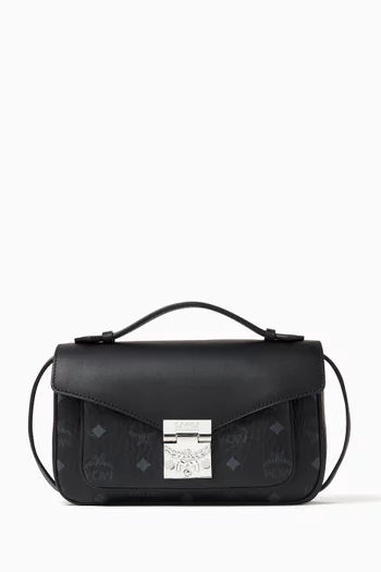 Medium Tracy Crossbody Bag in Visetos Canvas