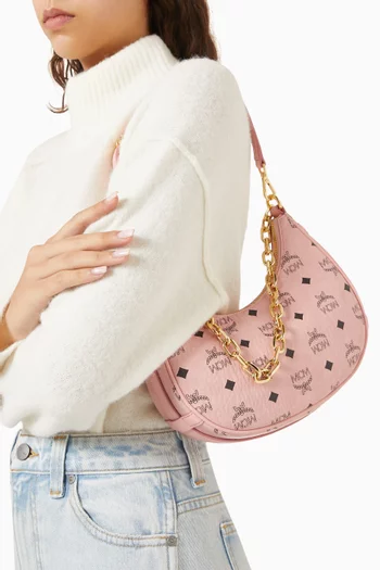 Aren Hobo Bag in Visetos Canvas