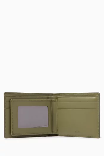 Small Aren Bifold Wallet in Visetos Canvas