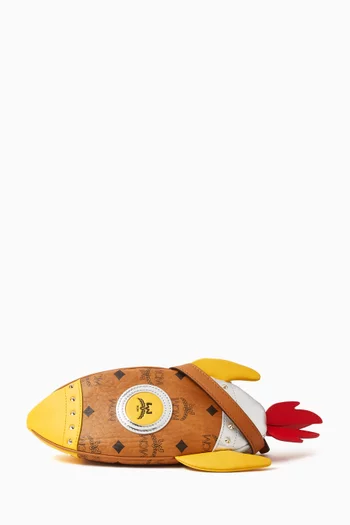 Aren Rocket Crossbody Bag in Visetos