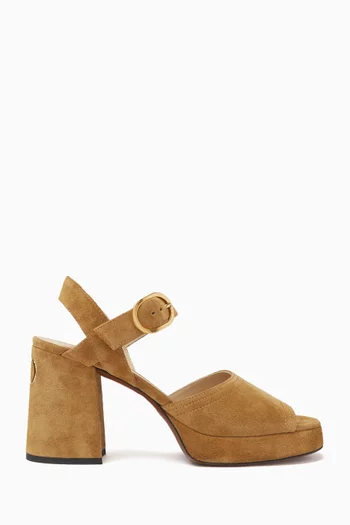 Fawcette 100 Platform Sandals in Suede