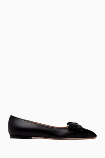 Bowow Ballerina Flats in Kidskin