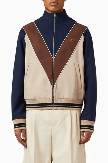 VLogo Patch Sweatshirt in Nylon
