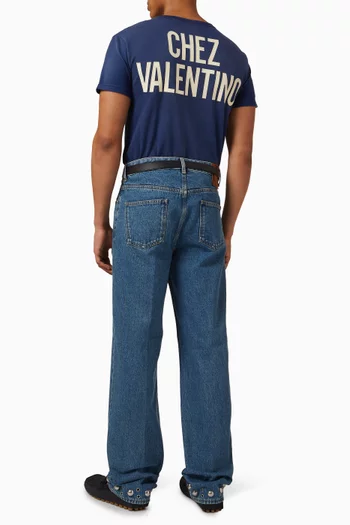 Chez Valentino T-shirt in Cotton