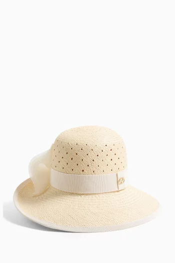 VLOGO Signature Hat in Perforated Panama