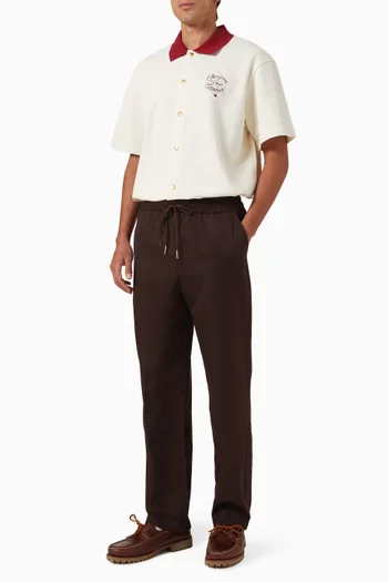 Le Pantalon Droit Laine Pants in Wool-blend