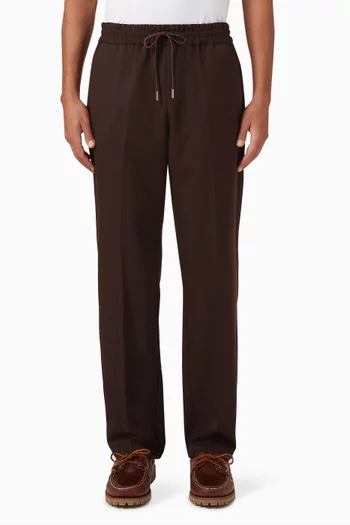 Le Pantalon Droit Laine Pants in Wool-blend