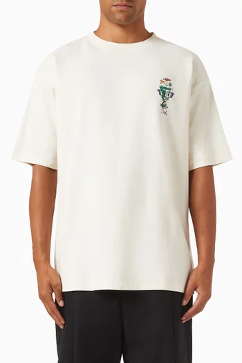 Le T-Shirt Vase in Cotton Interlock