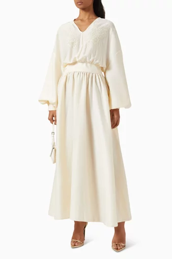 فستان امبر طويل