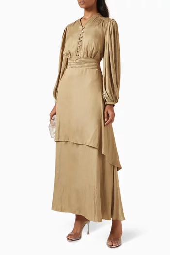 فستان ليان بطبقات متعددة