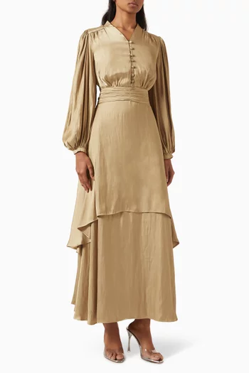 فستان ليان بطبقات متعددة