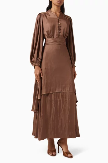 فستان ليان بطبقات متعددة