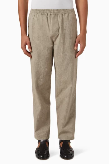 Tyne Chalk Stripe Pants in Cotton-blend