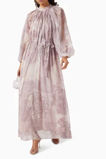 Floral Print Maxi Dress