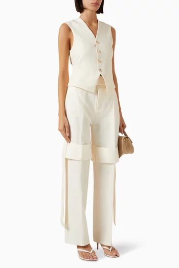 Strap Detail Cargo Pants