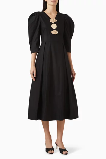 Lilia Dress in Cotton-poplin