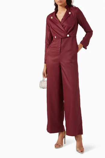 Calina Jumpsuit in Poly-viscose
