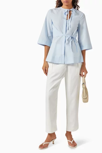 Darya Shirt in Cotton-poplin