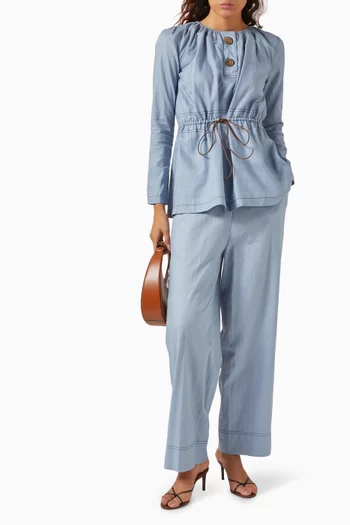 Luda Co-ord Set in Linen