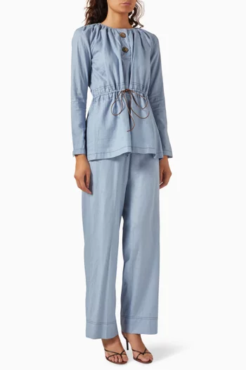 Luda Co-ord Set in Linen