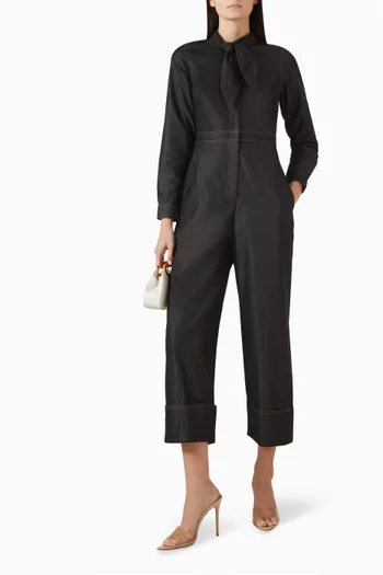 Yuri Jumpsuit in Denim