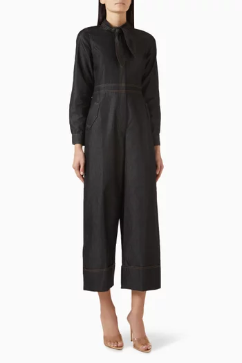 Yuri Jumpsuit in Denim
