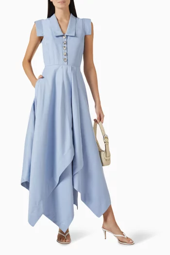 Inessa Dress in Terry-rayon