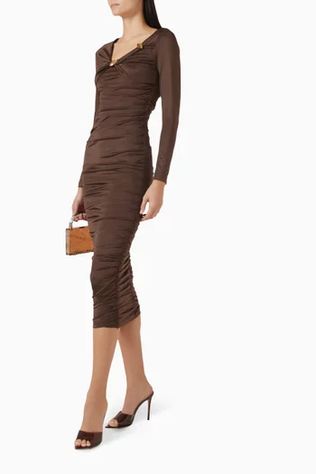 Roksana Dress in Cotton-jersey