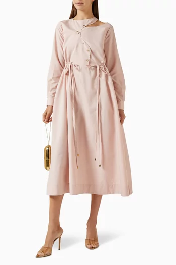 Angela Dress in Cotton-poplin
