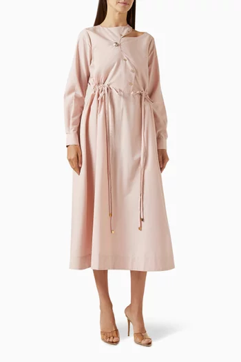 Angela Dress in Cotton-poplin