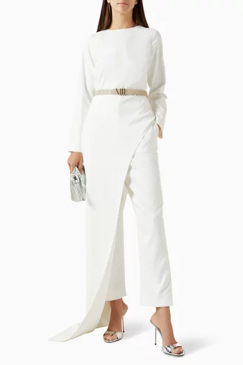 Rose Co-ord Set in Terry-rayon