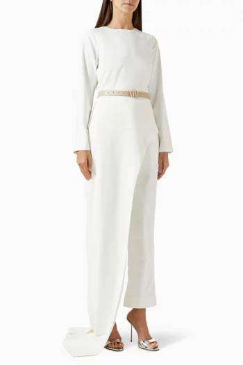 Rose Co-ord Set in Terry-rayon
