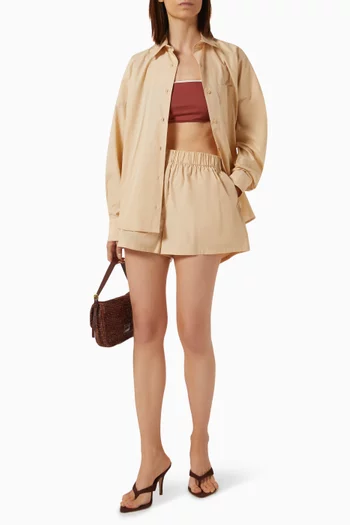 Bahia Shorts in Cotton-poplin