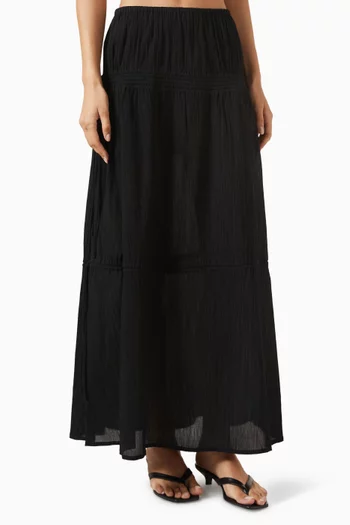 Drawstring Skirt in Organic Cotton