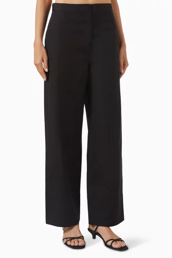 Twisted-seam Pants in Organic Cotton