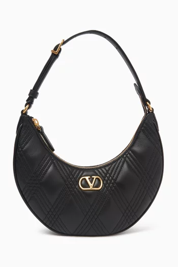 Quiltie 67 Mini Shoulder Bag in Nappa Leather