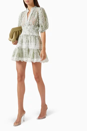 Marion Mini Dress in Cotton