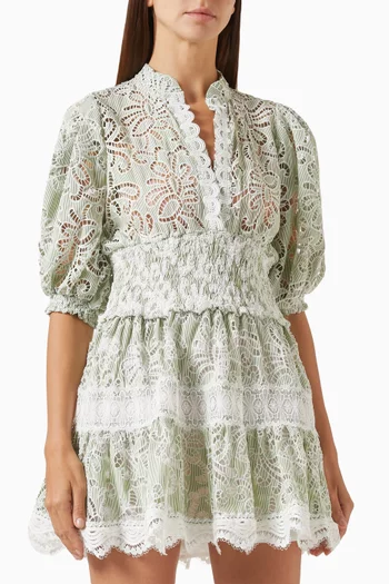 Marion Mini Dress in Cotton