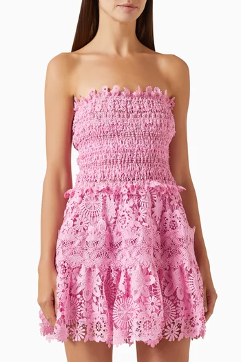 Opal Mini Dress in Lace
